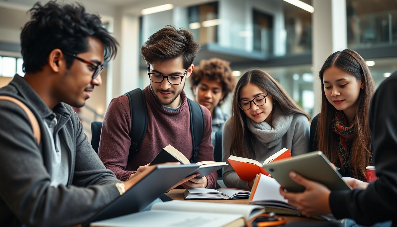 University campus and academic environment in Lisbon